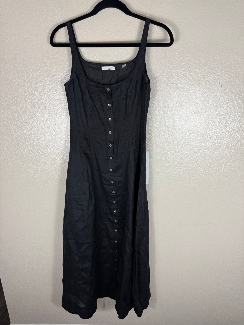 Doen Lantana Midi Dress Black - Picture 3 of 8